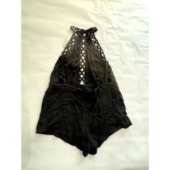 Millau Romper in Black - Picture 3 of 4